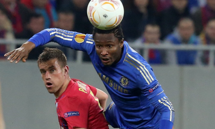 john obi mikel chelsea steaua