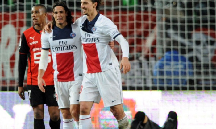 psg cavani ibrahimovic