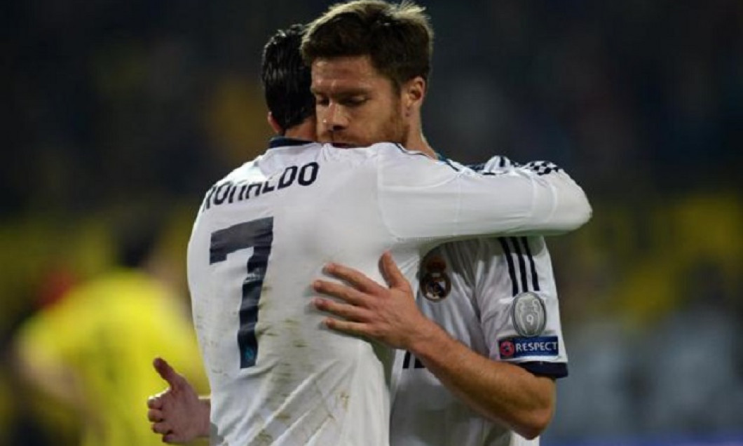 cristiano ronaldo xabi alonso real madrid