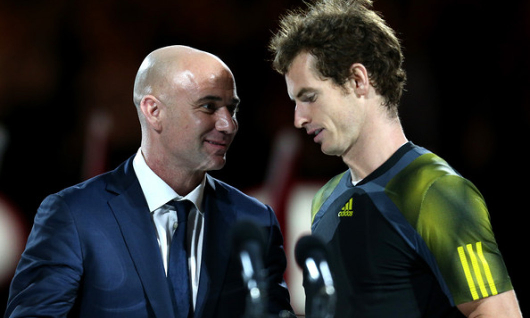 andy murray andre agassi