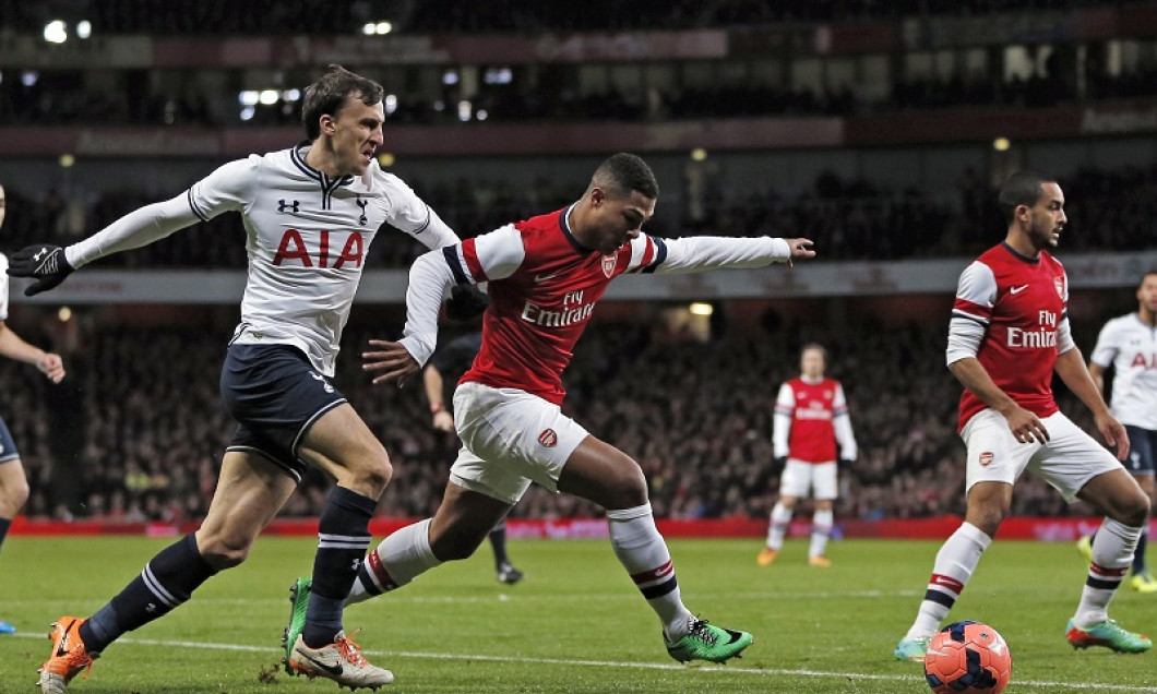 vlad chiriches arsenal tottenham 2-0