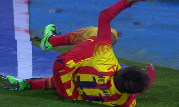 captura accidentare neymar