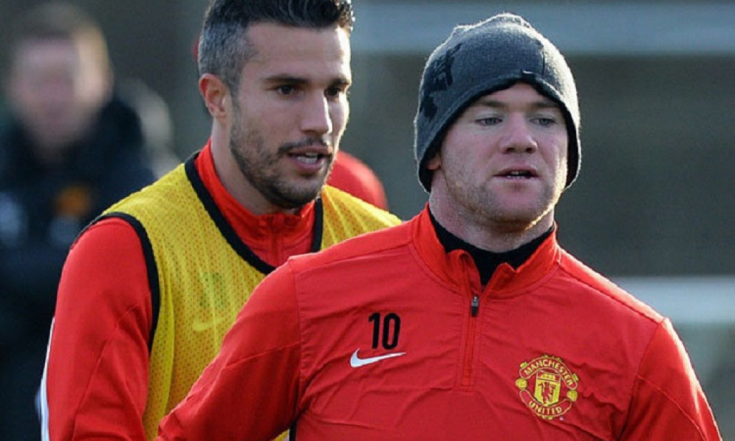 rooney van persie manchester united