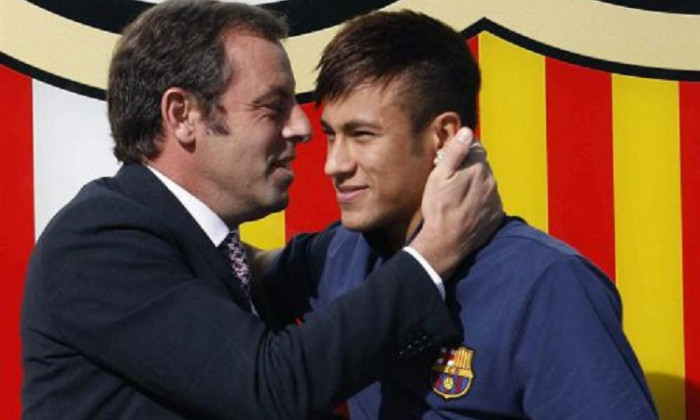 sandro rosell neymar barcelona