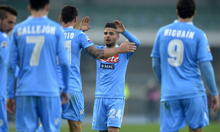 gol insigne verona napoli