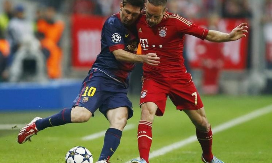 ribery messi