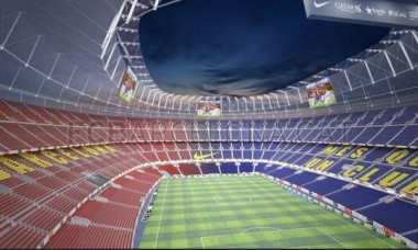 barcelona stadion macheta