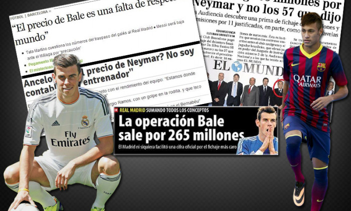 razboi presa neymar-bale