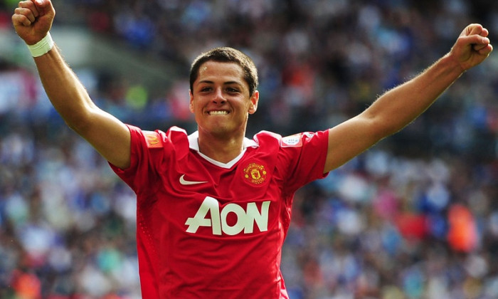 chicharito manchester united