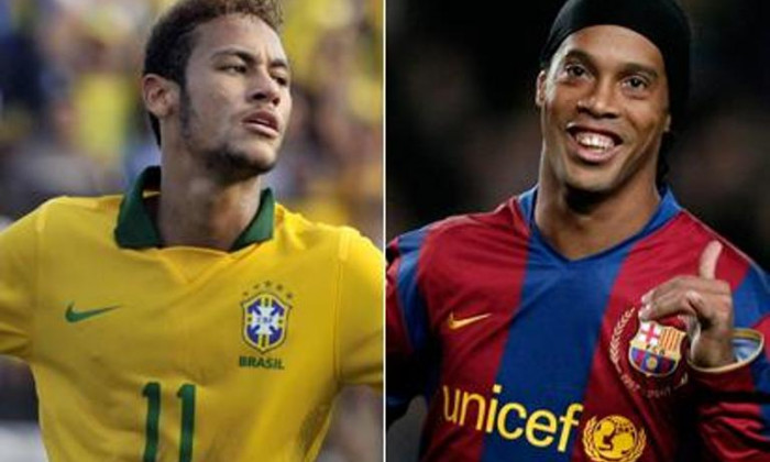 ronaldinho neymar