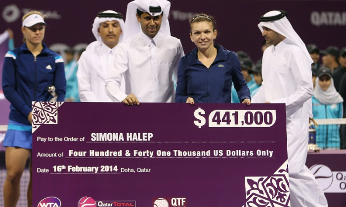 simona halep finala doha cec premiere