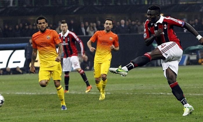 muntari gol barcelona