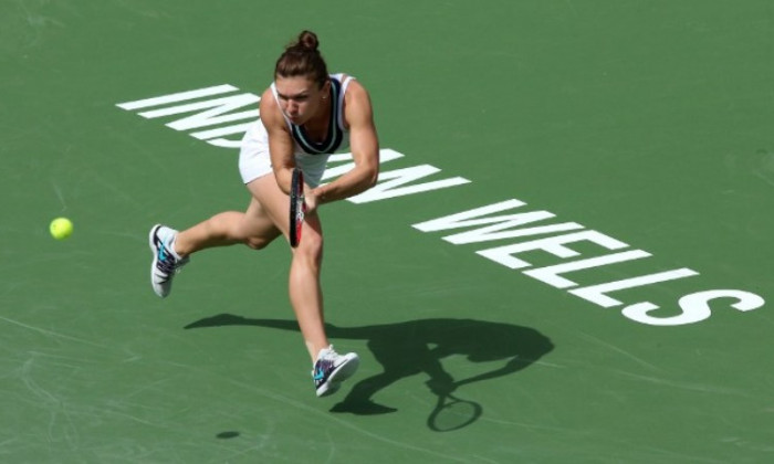 simona halep la indian wells