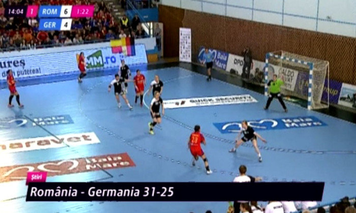 handbal victorie rom-germania