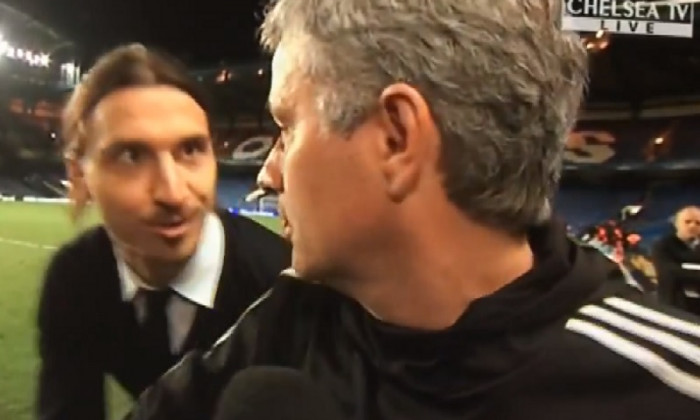 mourinho intrerupt de ibrahimovic