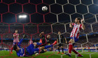 courtois atletico - barcelona ucl