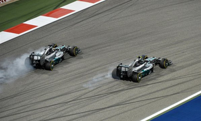 hamilton rosberg mercedes