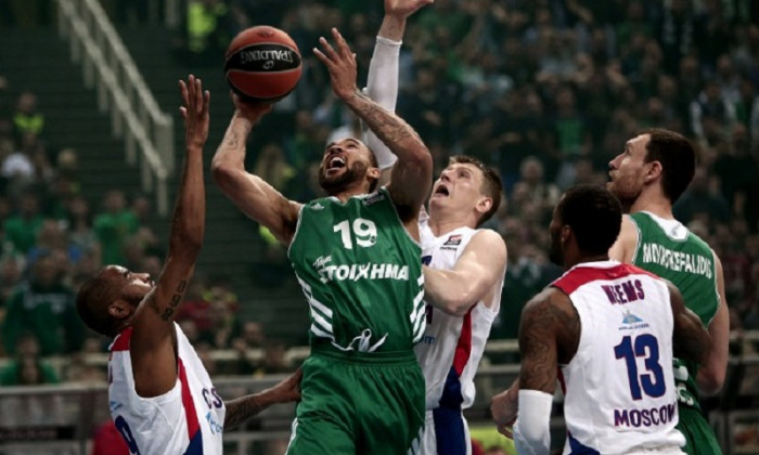 panathinaikos cska moscova baschet