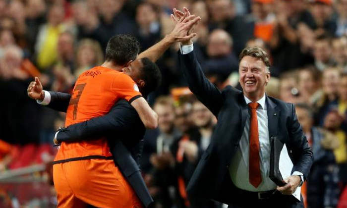 van gaal van persie kluivert