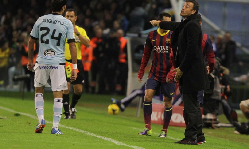 luis enrique barcelona celta