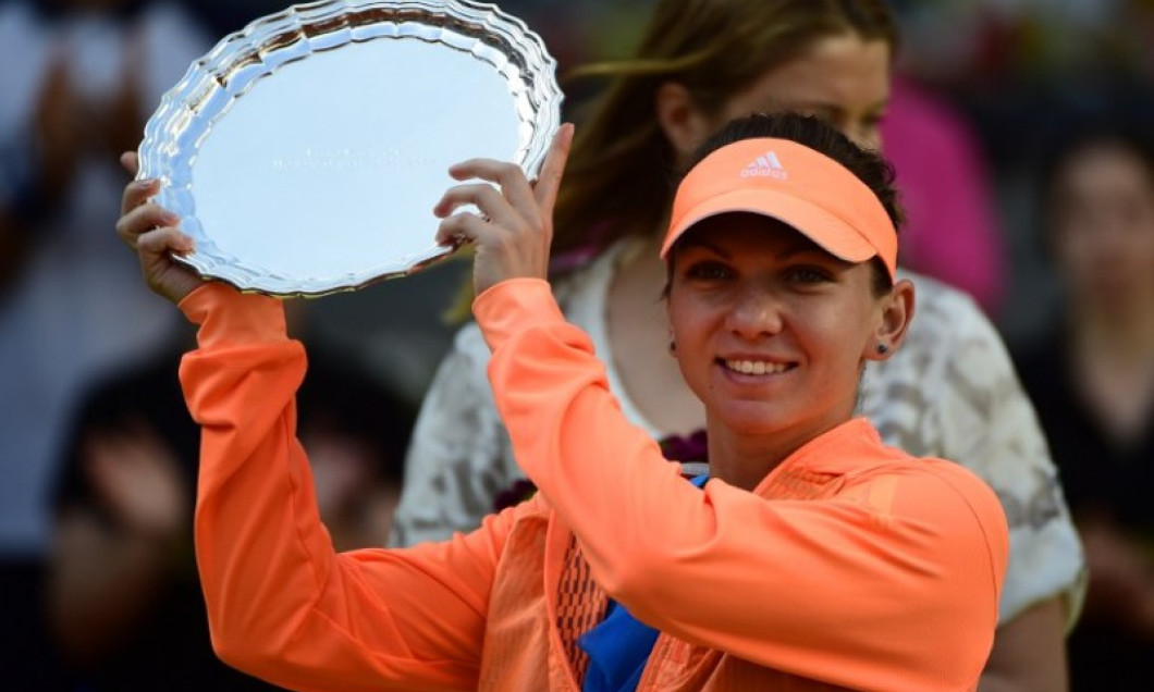 halep farfuria din finala