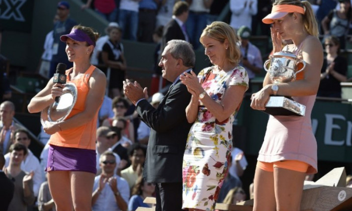 halep sharapova discurs