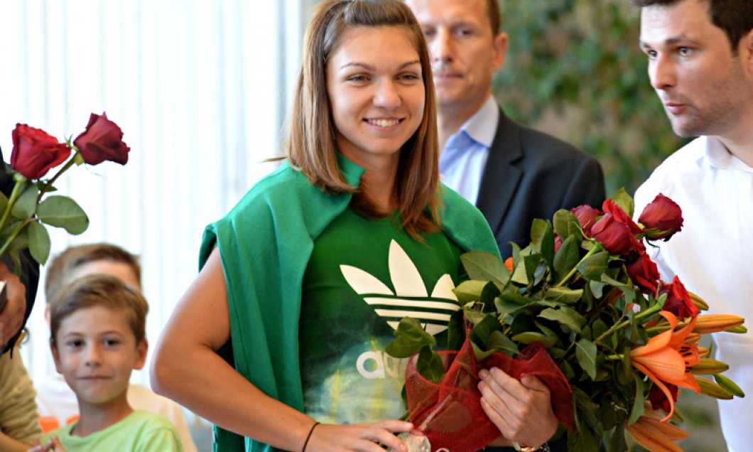 simona halep trandafiri