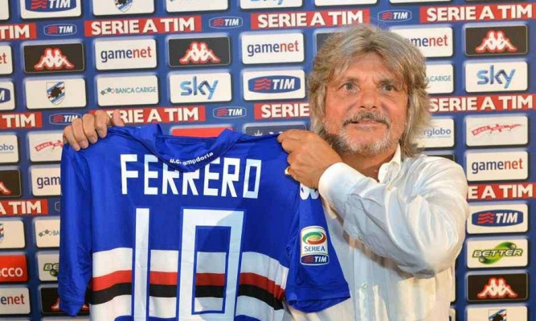 massimo ferrero sampdoria