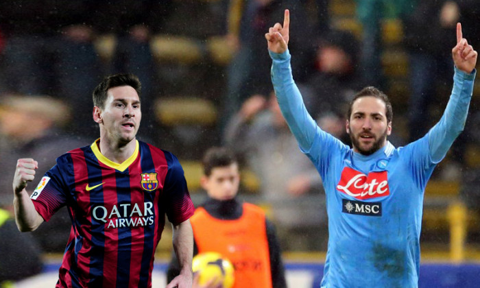 messi - higuain