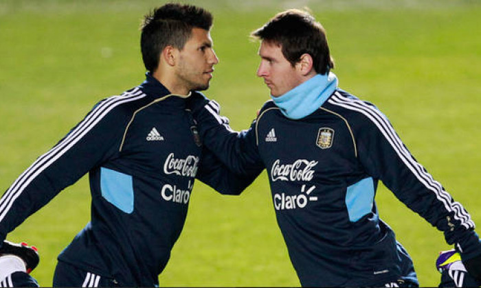 aguero messi argentina