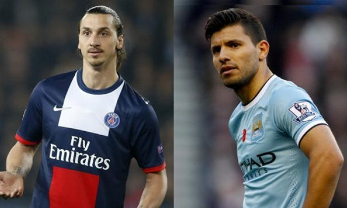 ibrahimovic aguero psg