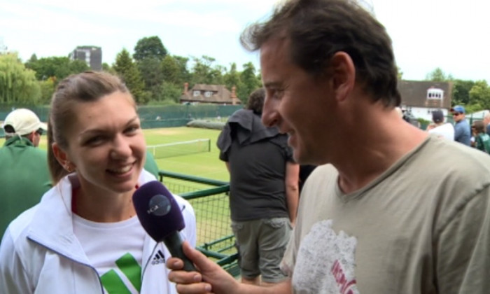 pavel reporter wimbledon halep