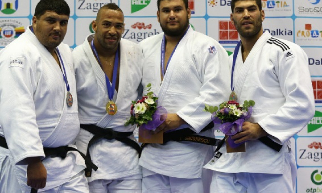 simionescu podium 100 kg judo