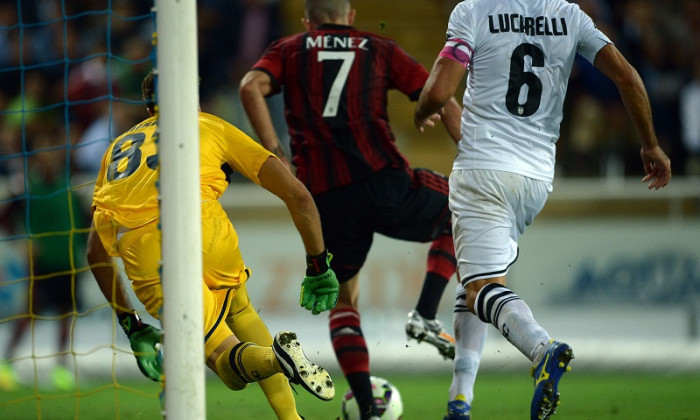 menez gol calcai ac milan