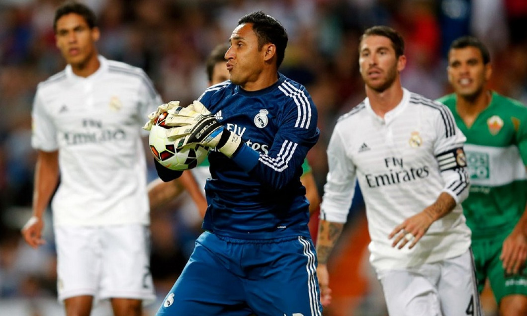 keylor navas titular real madrid