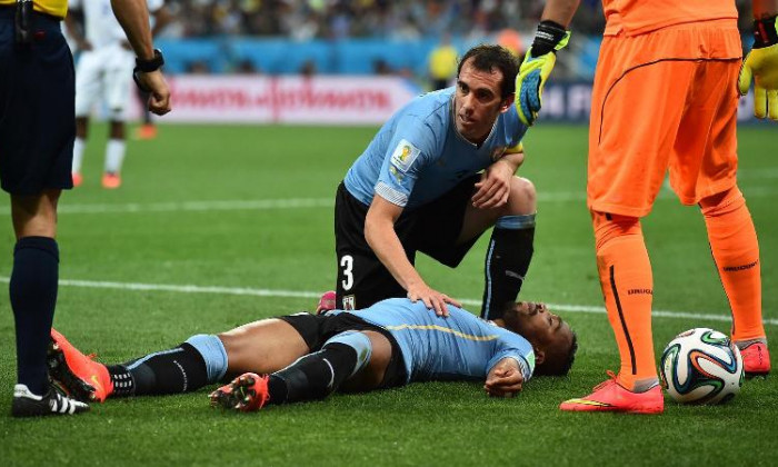 diego godin pereira accidentare