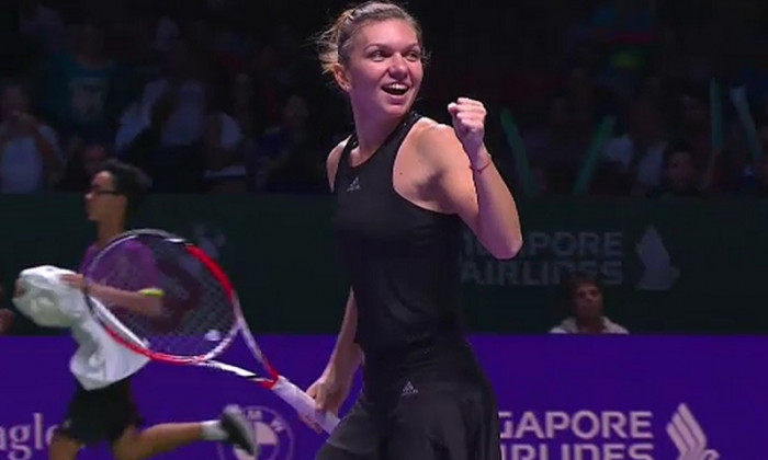 simona halep victorie radwanska