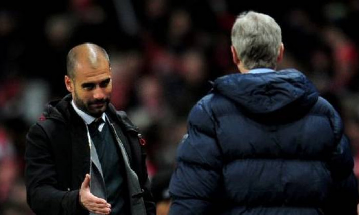 pep guardiola wenger