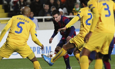 messi record apoel