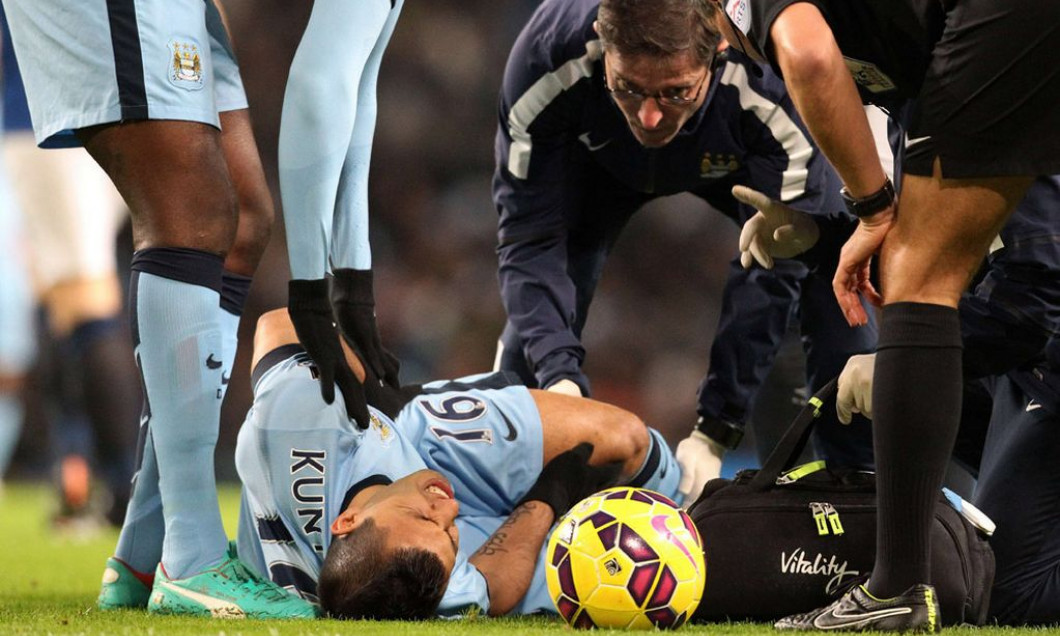 aguero accidentare genunchi