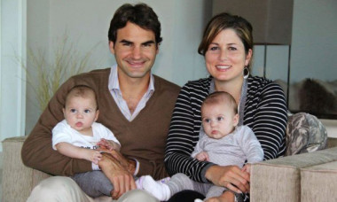 roger federer mirka copii