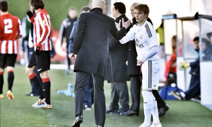 odegaard debut