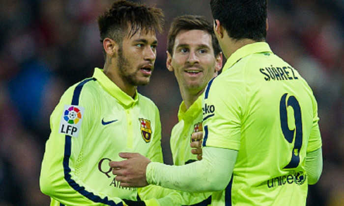 messi neymar suarez