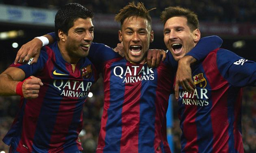 neymar messi suarez