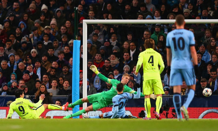 gol 2 suarez city - barcelona