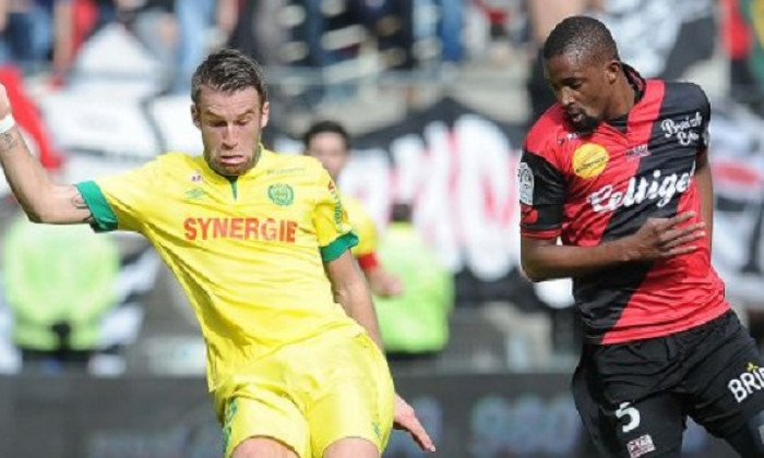 nantes - guingamp ligue 1 1-0 1