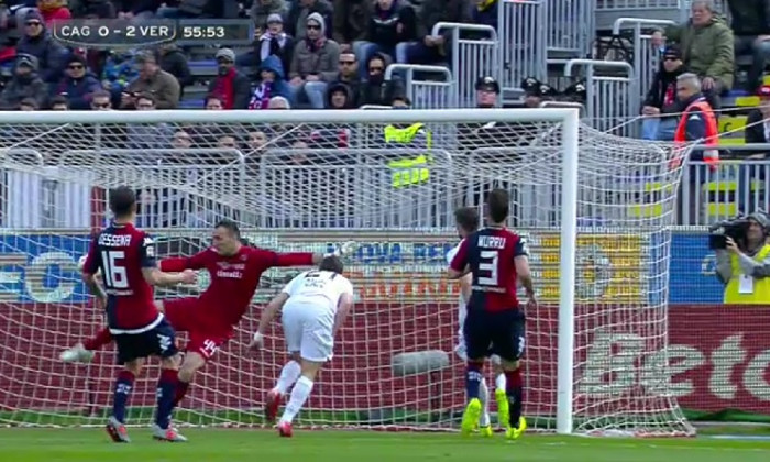 gol Cagliari Verona