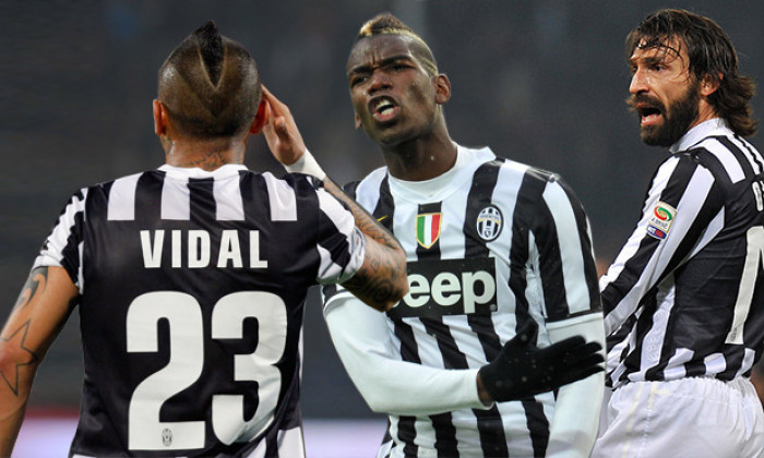 vidal pogba pirlo