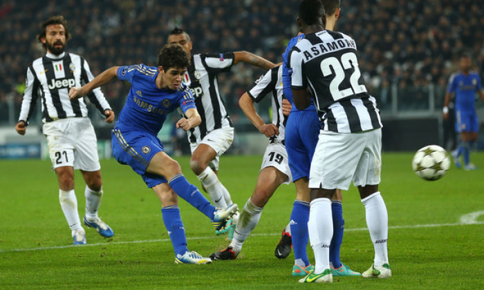 oscar juventus chelsea gol