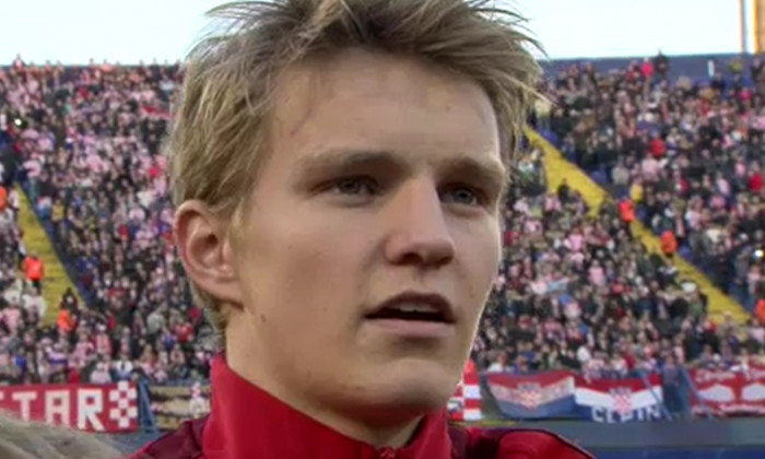 captura odegaard meci